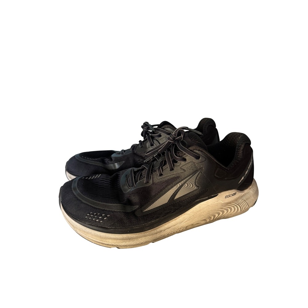 Altra Paradigm 6 Mens Road Running Shoes Black Gray EGO MAX Midsole Sneakers